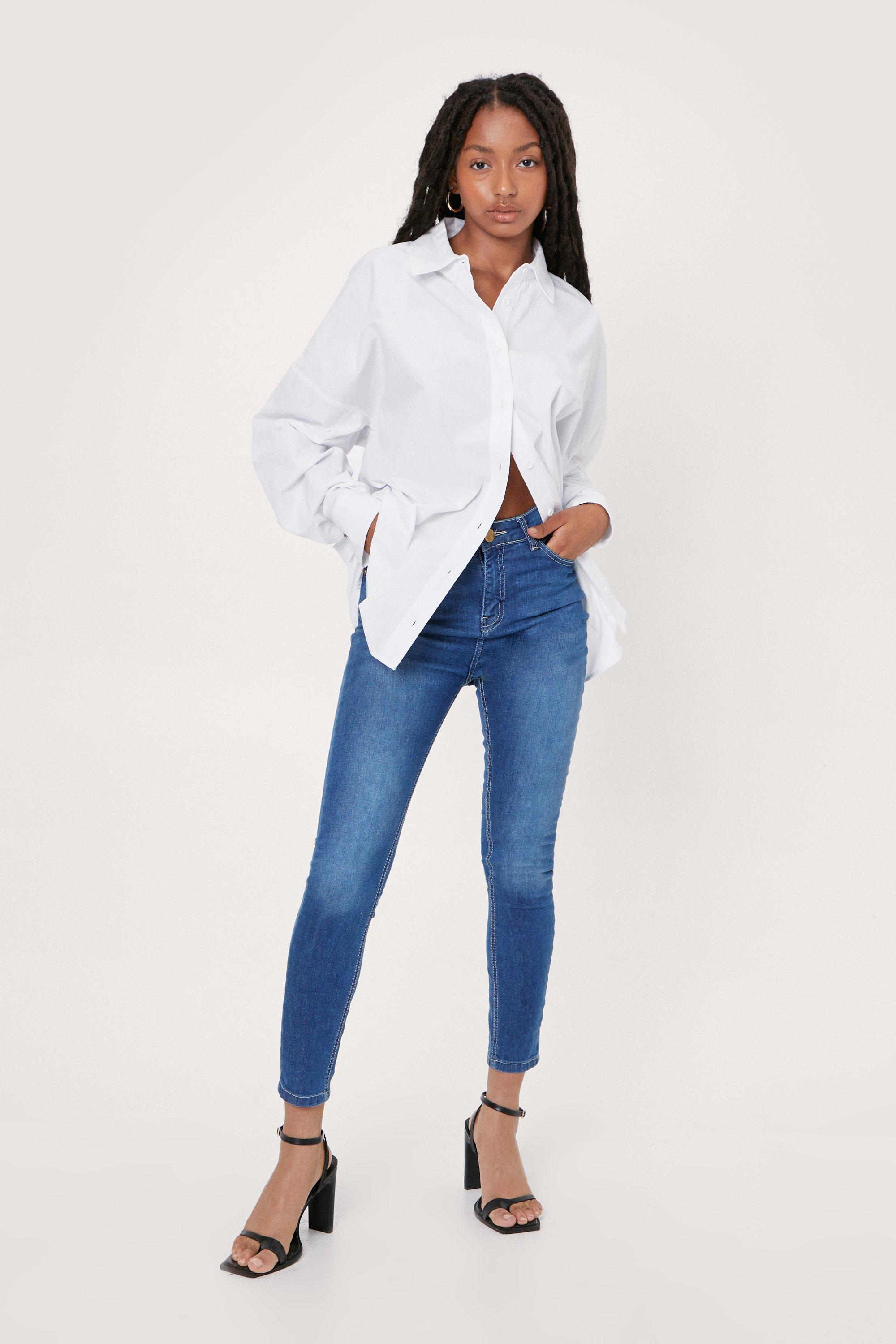 Petite ankle shop grazer jeans